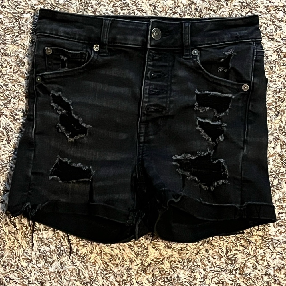 3/$30 AEO Distressed Jean Shorts